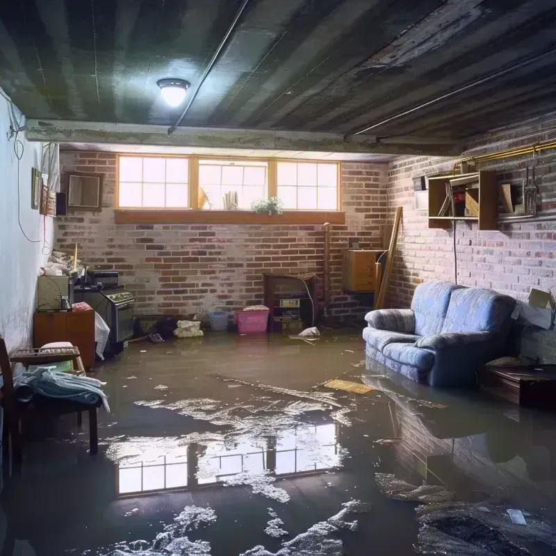 Flooded Basement Cleanup in Amherst Center, MA